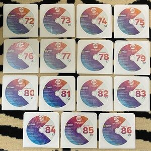 *Lot of 15* ZUMBA FITNESS ZIN Mega Mix CD Collection 72-86